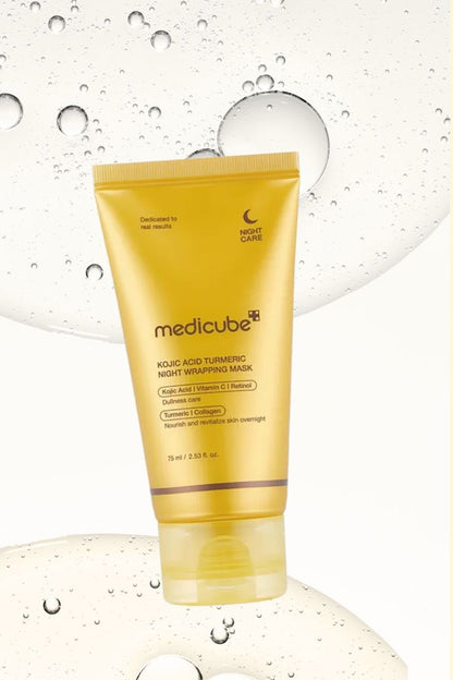 Medicube Kojic Acid Turmeric Overnight Wrapping Peel Off Mask