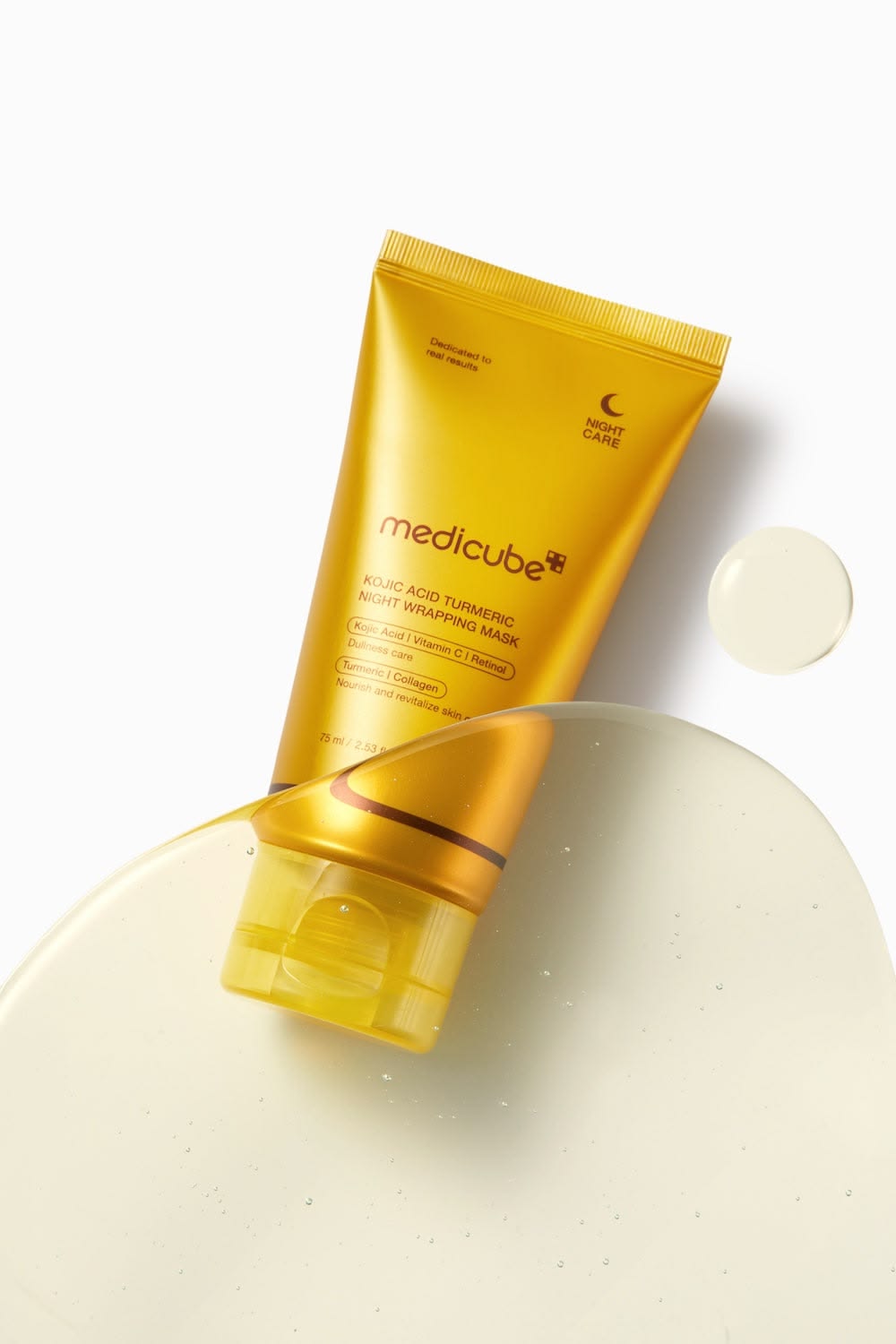 Medicube Kojic Acid Turmeric Overnight Wrapping Peel Off Mask